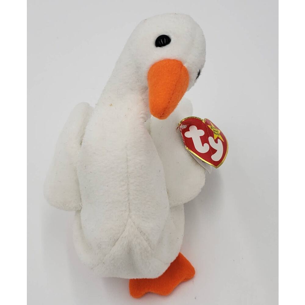 Ty Beanie Baby Gracie 1996 - Desired PVC Pellet version wError -Missing Comma